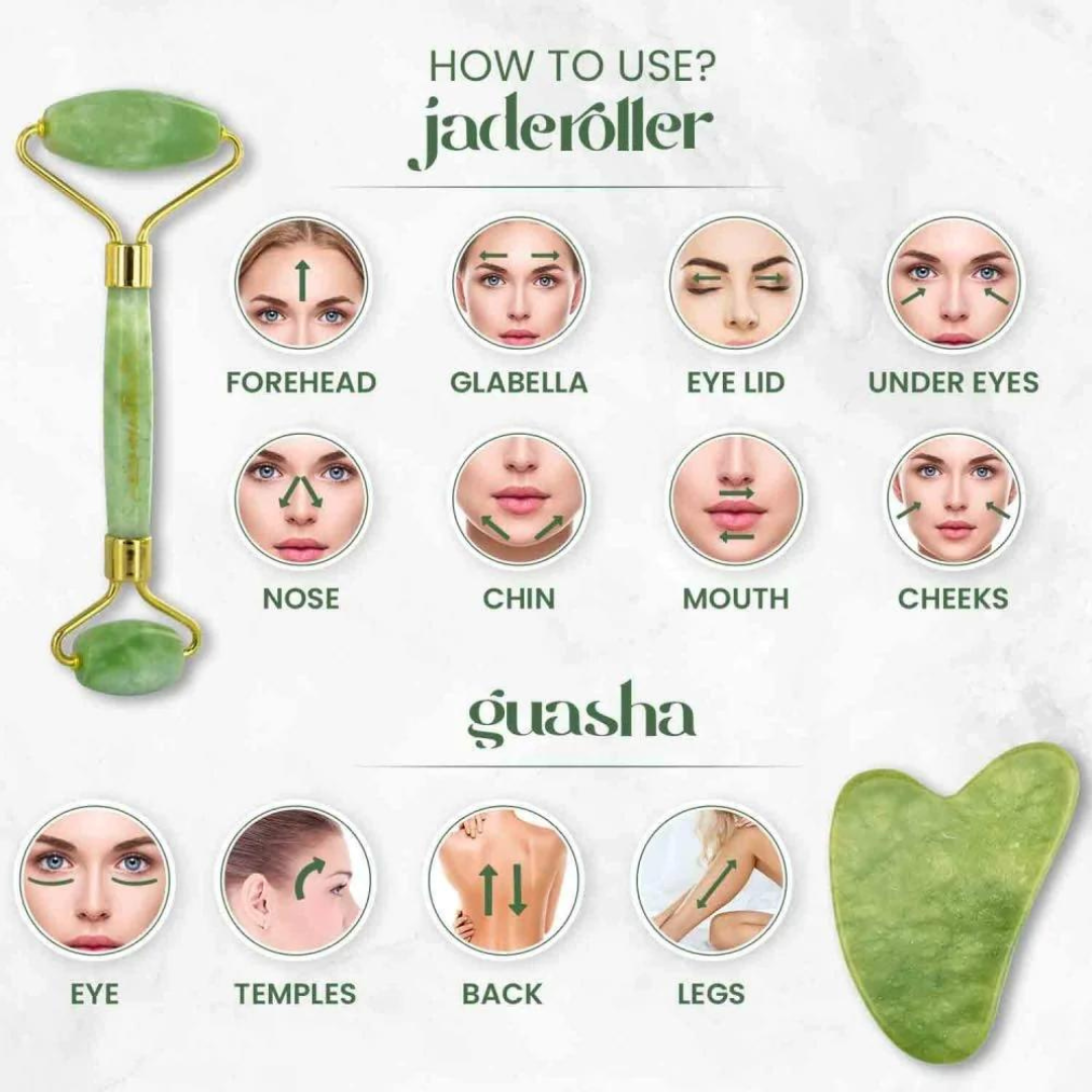 Jade Roller and Gua Sha