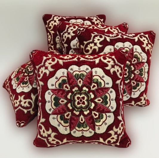 Velvet Jacquard Cushion Covers E-20