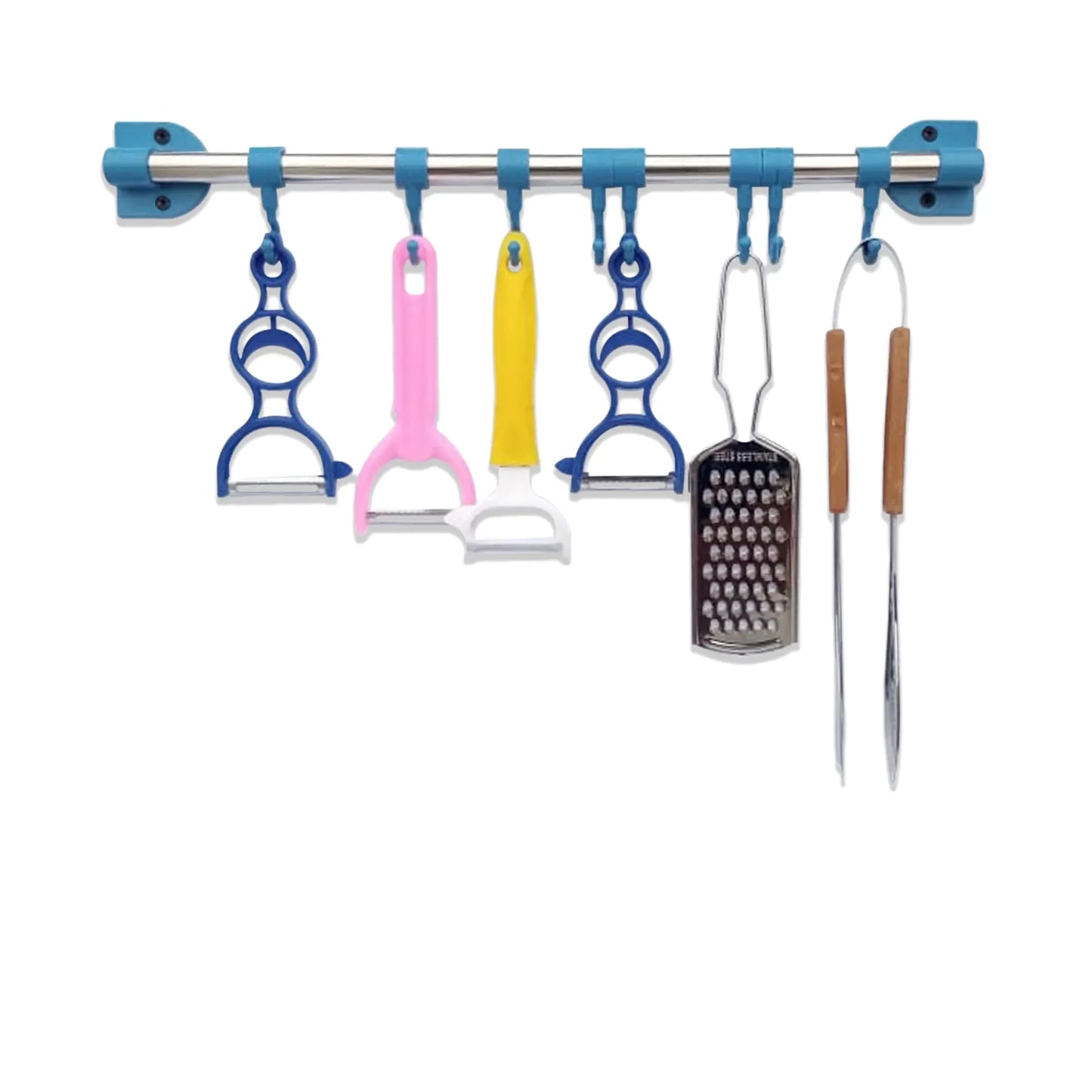 8 Hooks Kitchen Accessories Organizer