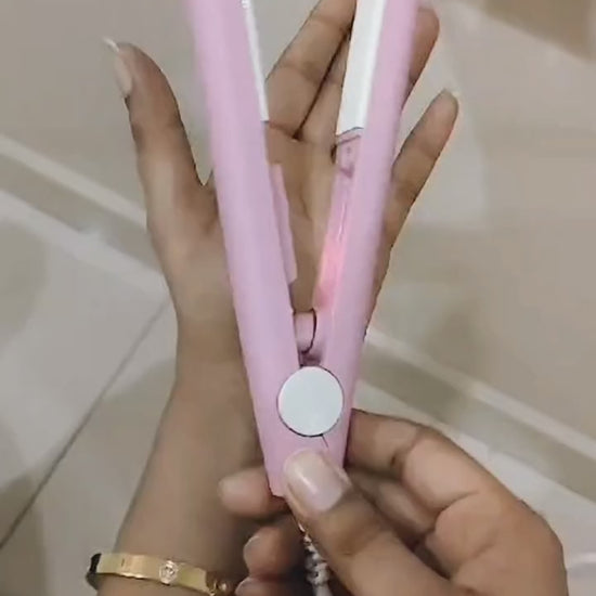Mini Portable Hair Straightner