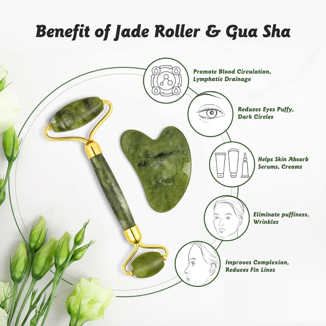 Jade Roller and Gua Sha
