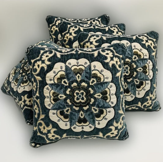 Velvet Jacquard Cushion Covers E-20