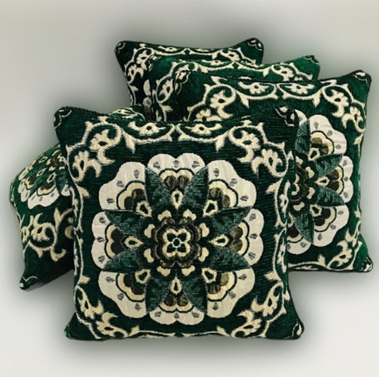 Velvet Jacquard Cushion Covers E-20