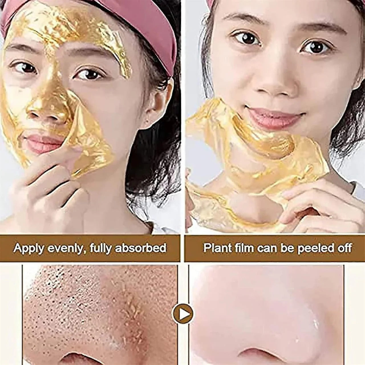 Retinol gold mask ,deep moisturizing brightening