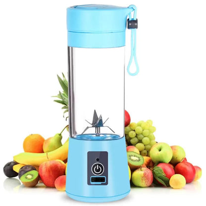 USB Rechargeable Juicer Blender 4 Blades Electric Blender Mini Portable Personal Size Juicer